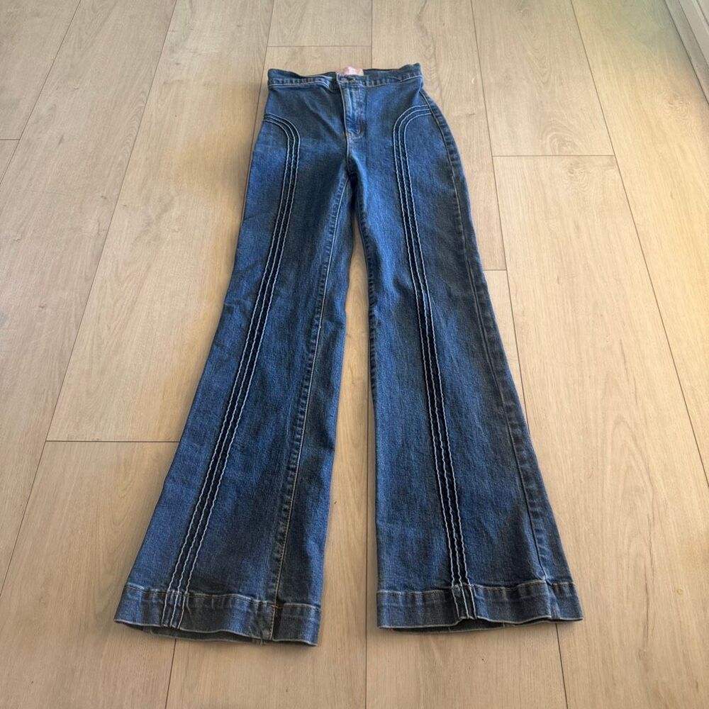 Revice Rollergirl Flares women jeans size 28 - Picture 1 of 14